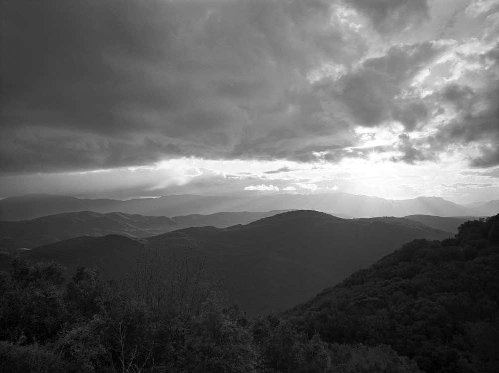 Evening in Antharatikis Hills